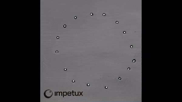 laser trap pattern morphing with SENSOCELL laser trap pattern morphing with SENSOCELL