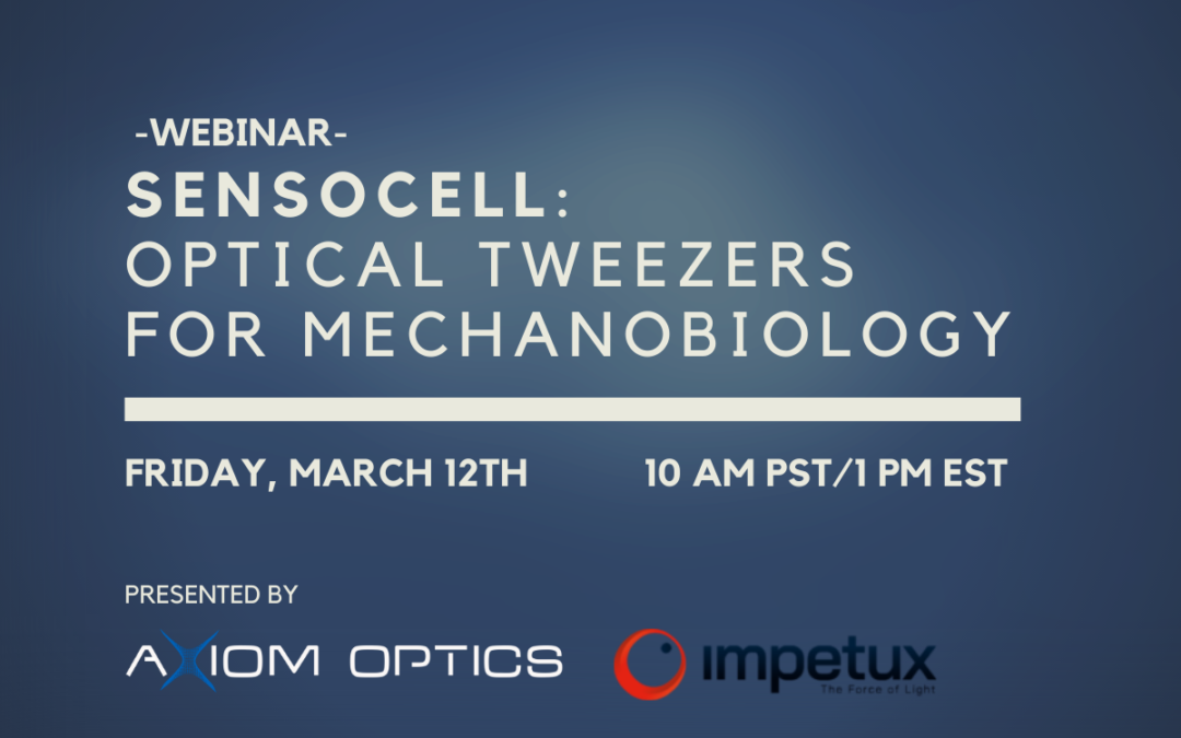 WEBINAR | SENSOCELL: OPTICAL TWEEZERS FOR MECHANOBIOLOGY